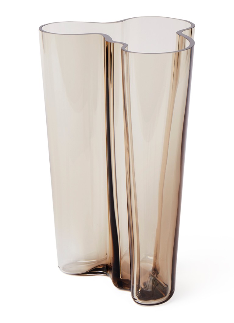 Iittala Alvar Aalto vaas 25 cm Bruin - Deal