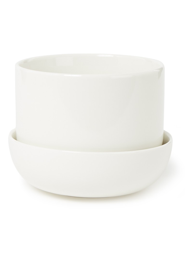 Iittala Nappula bloempot keramiek voor binnen Ø17 cm Wit - Deal