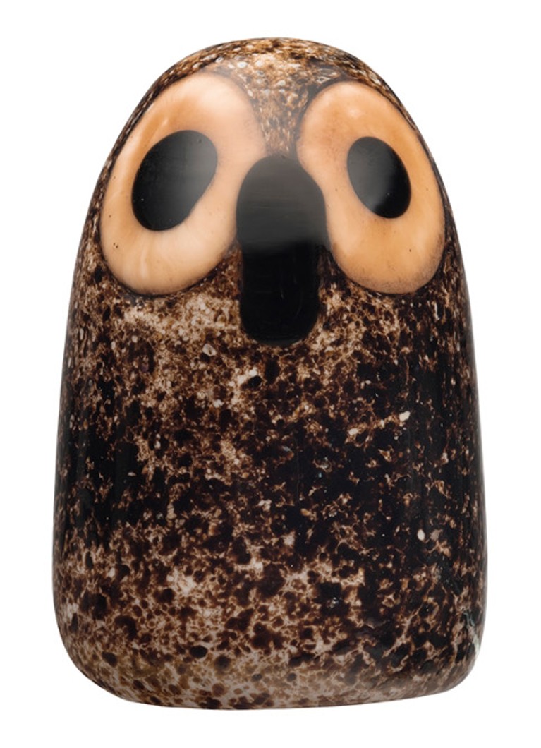 Iittala Birds by Toikka Jonge Sperweruil 6,5 cm Bruin - Deal