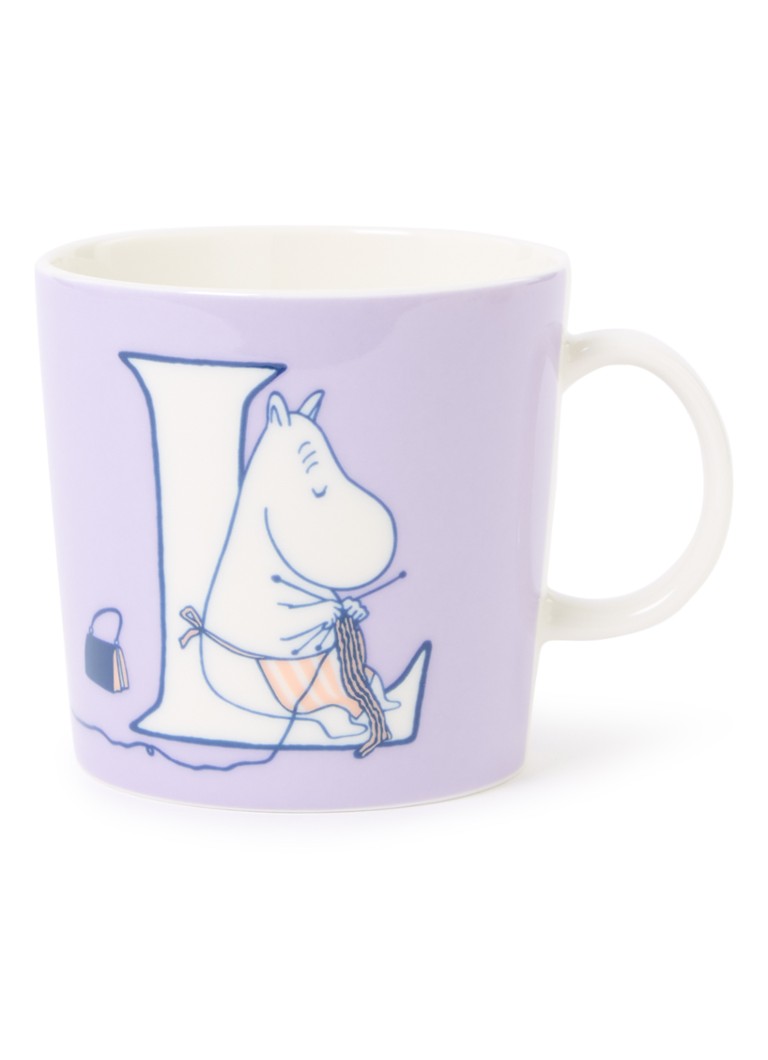 Arabia Moomin ABC L mok 40 cl Lichtpaars - Deal