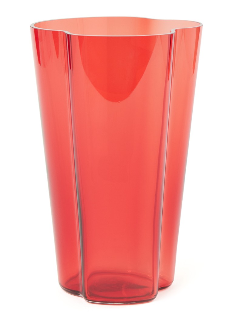 Iittala Vaas 22 cm Cranberryrood - Deal
