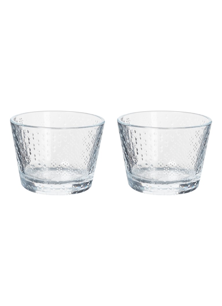 Iittala Tundra drinkglas 16 cl set van 2 Transparant - Deal