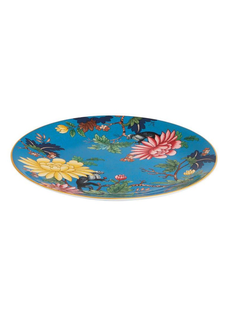 Wedgwood Wonderlust Sapphire Garden ontbijtbord 20 cm Lichtblauw - Deal