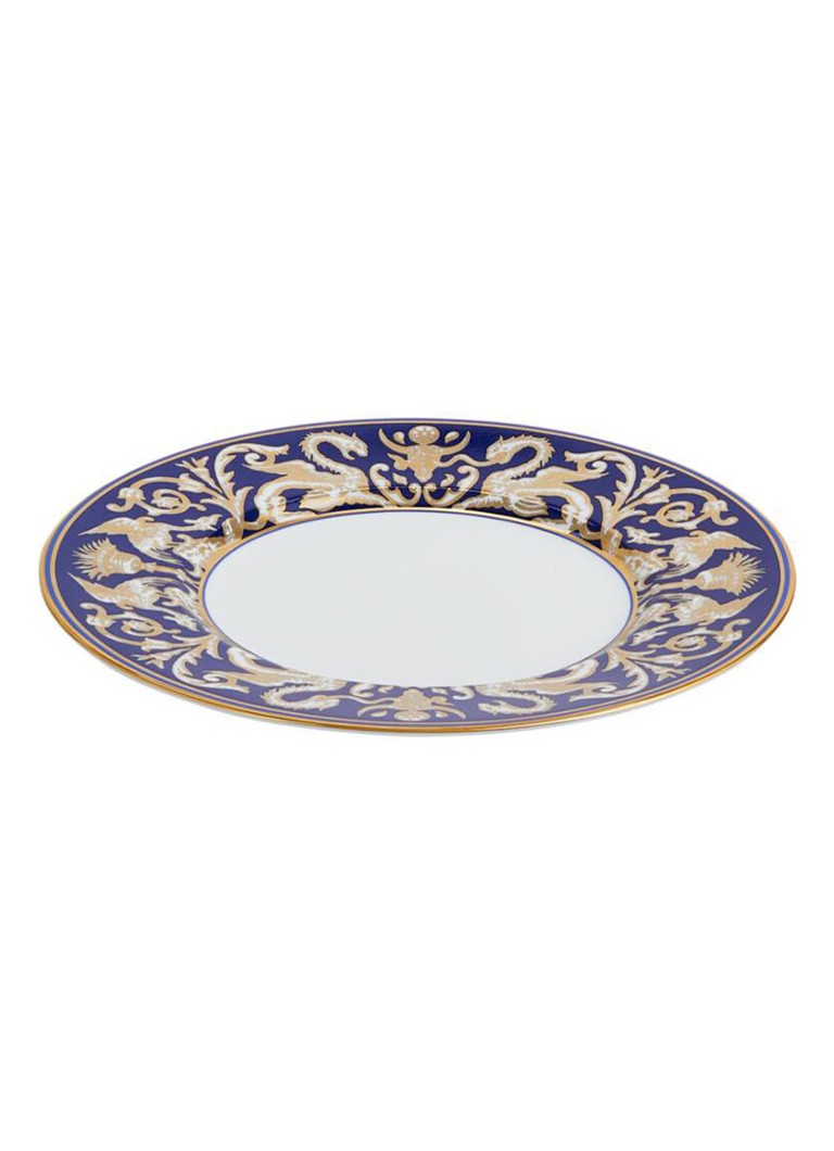 Wedgwood Renaissance Gold dinerbord 23 cm Kobaltblauw - Deal