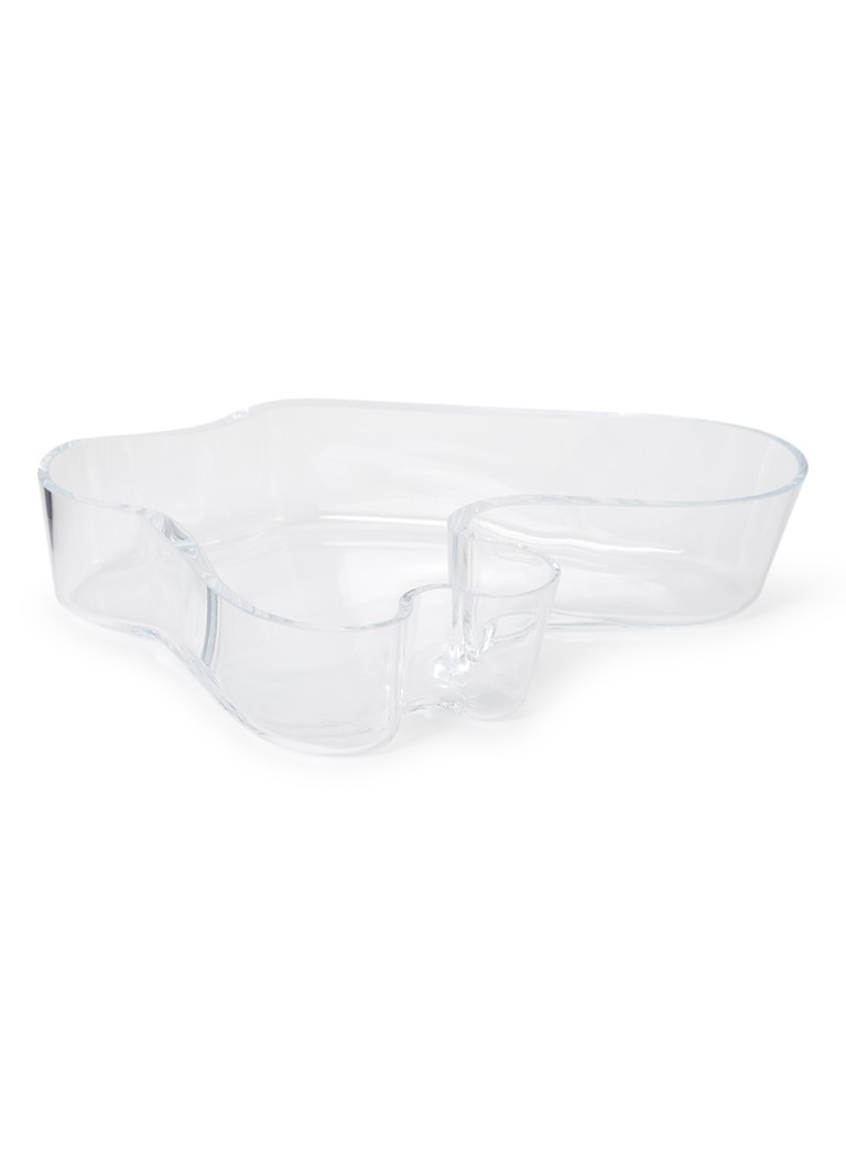 Iittala Alvar Aalto serveerschaal 26,2 cm Transparant - Deal