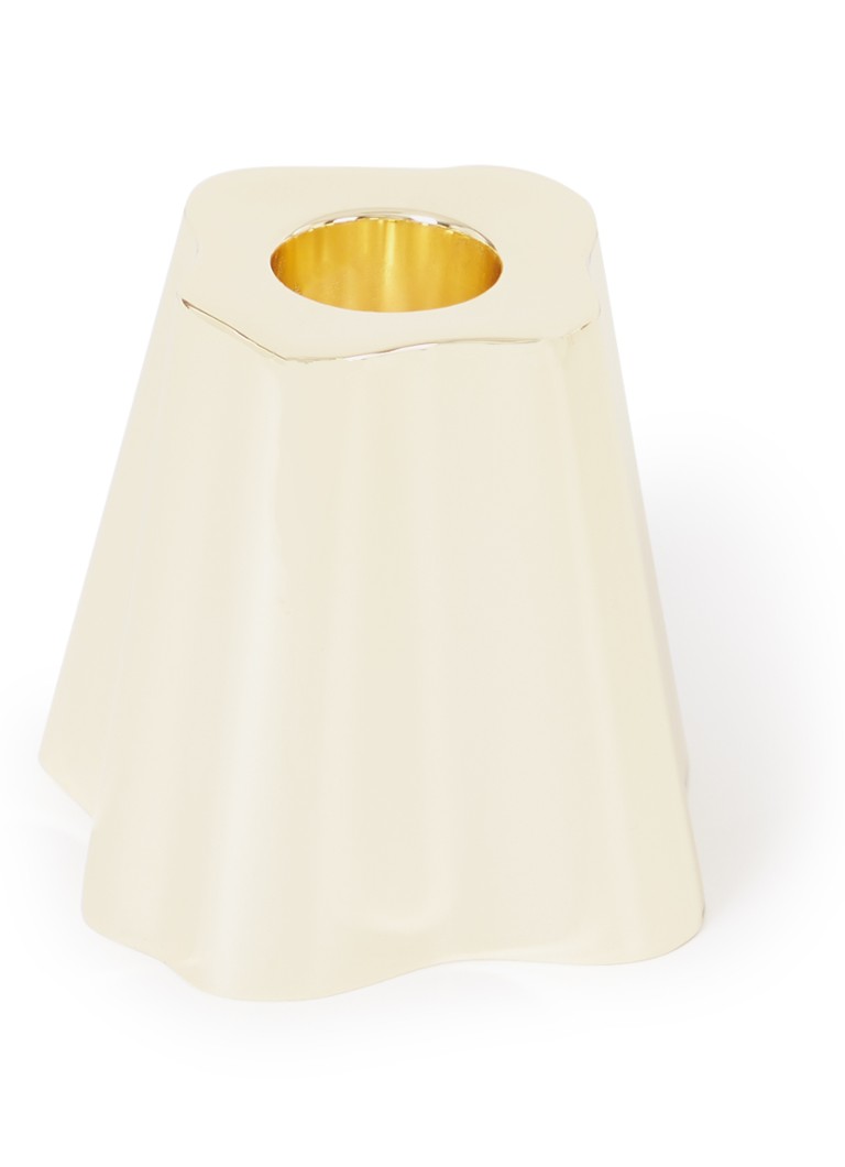 Iittala Alvar Aalto kandelaar 7,5 cm Goud - Deal