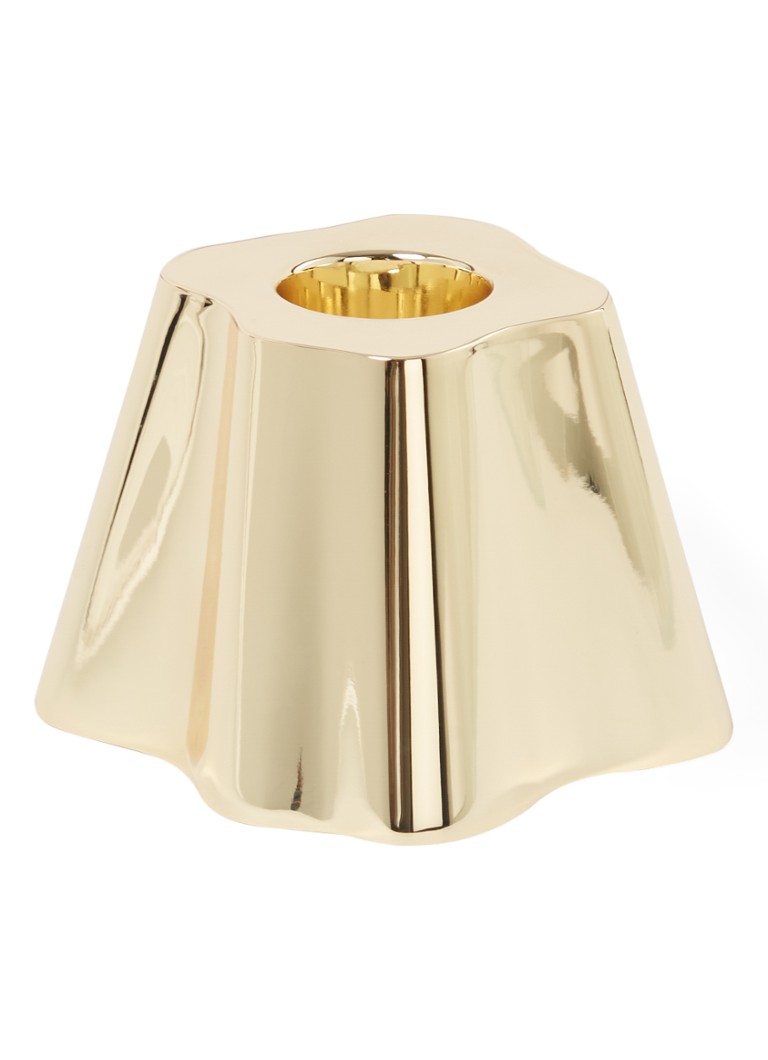 Iittala Alvar Aalto kandelaar 7,8 cm Goud - Deal