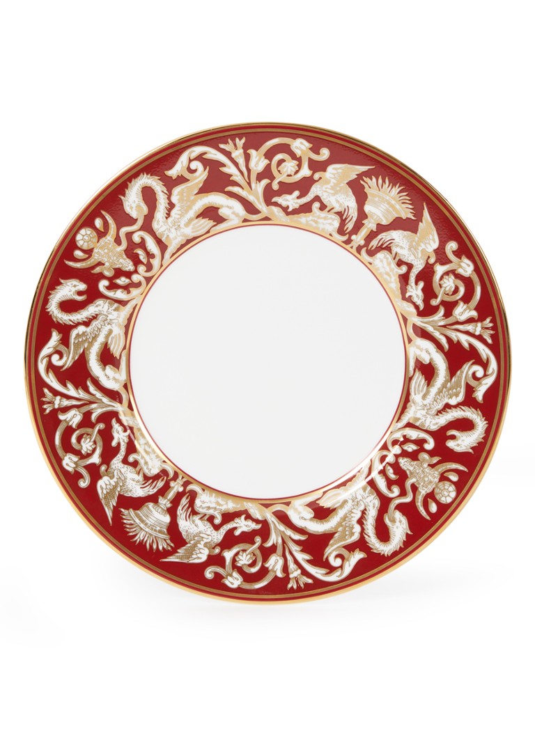 Wedgwood Renaissance Red dinerbord 22,8 cm Rood - Deal
