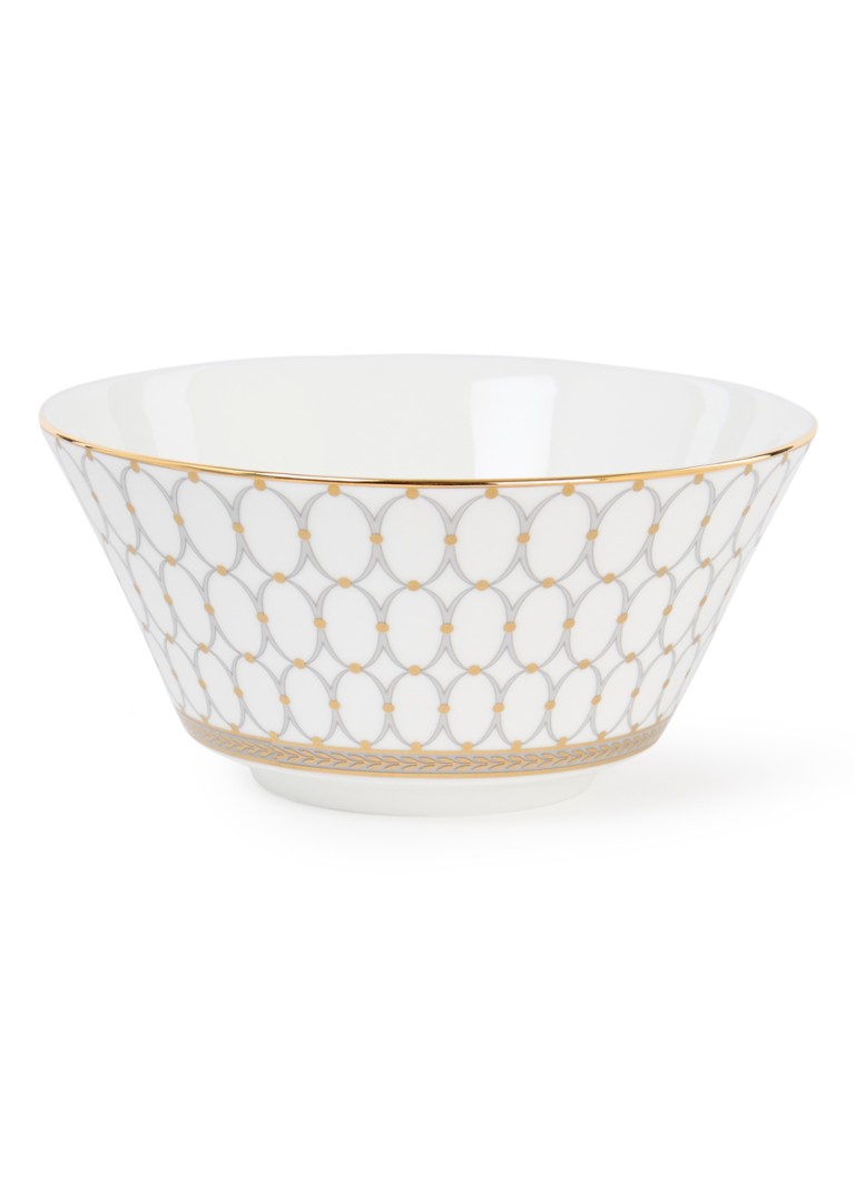 Wedgwood Renaissance Grey kom 14 cm Grijs - Deal