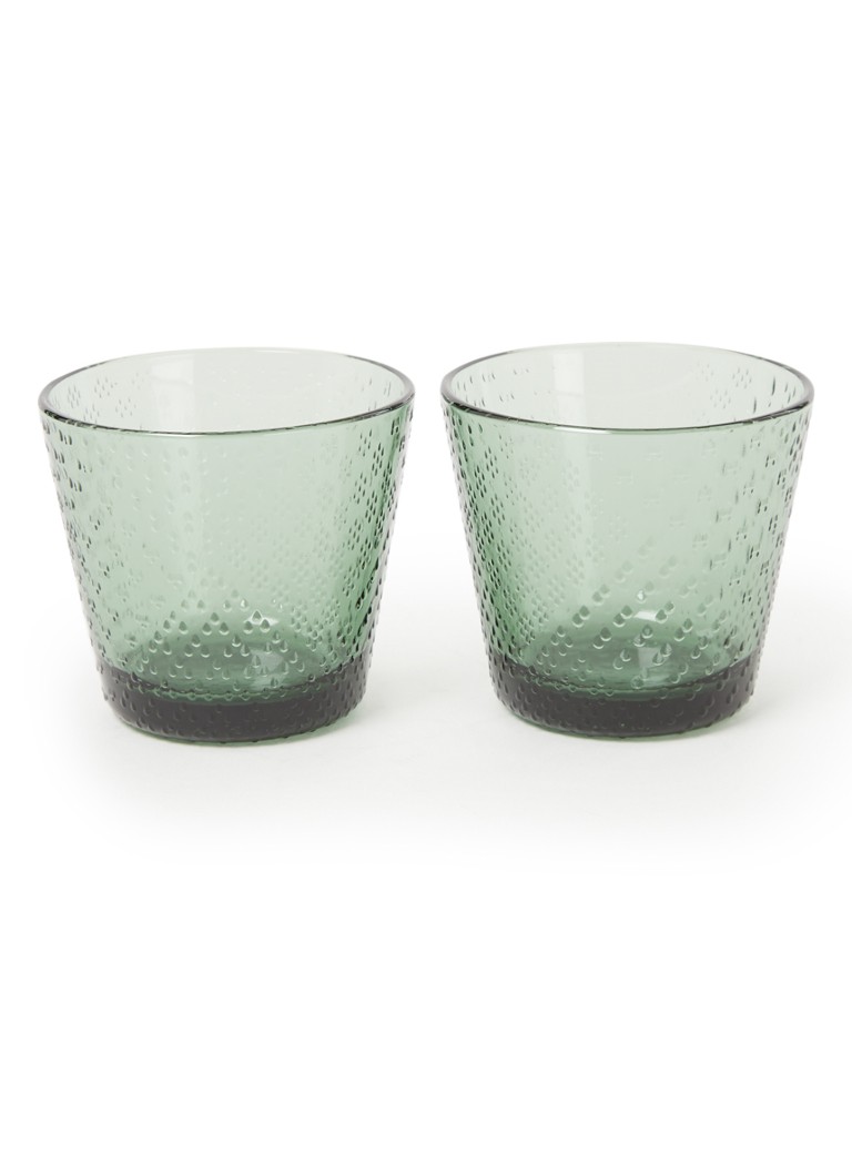 Iittala Tundra drinkglas 29 cl set van 2 Groen - Deal