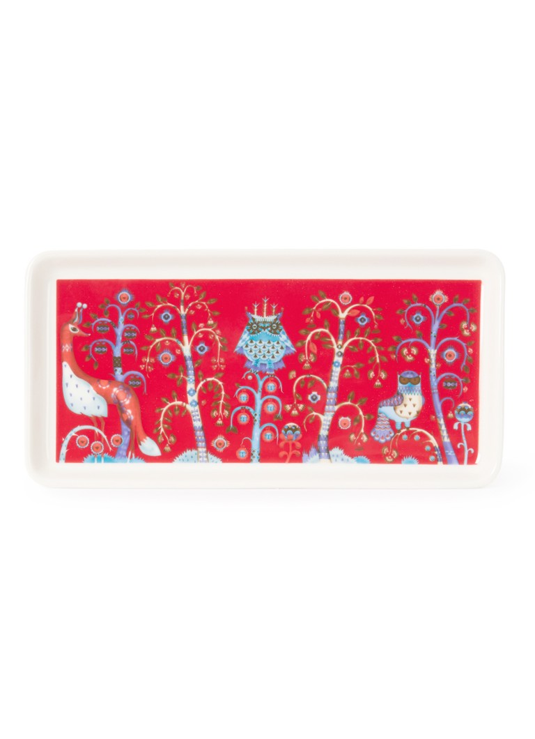Iittala Taika serveerschaal 24 cm Rood - Deal