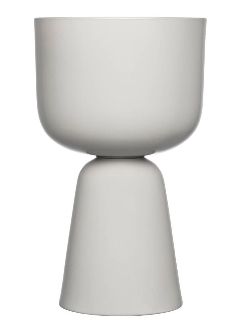 Iittala Nappula bloempot voor binnen Ø24,5 cm Lichtgrijs - Deal