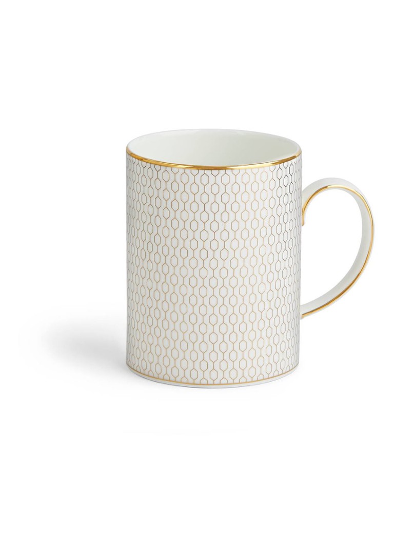Wedgwood Gio Gold kopje 34 cl Gebroken wit - Deal