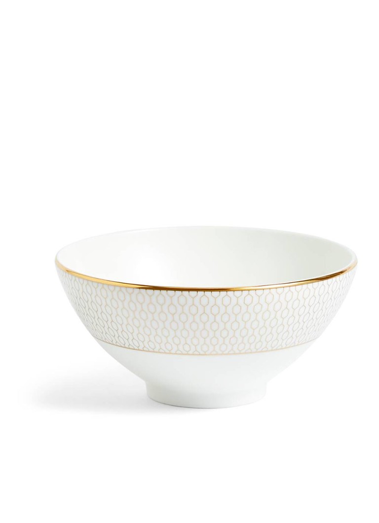 Wedgwood Gio Gold kom 12,5 cm Gebroken wit - Deal