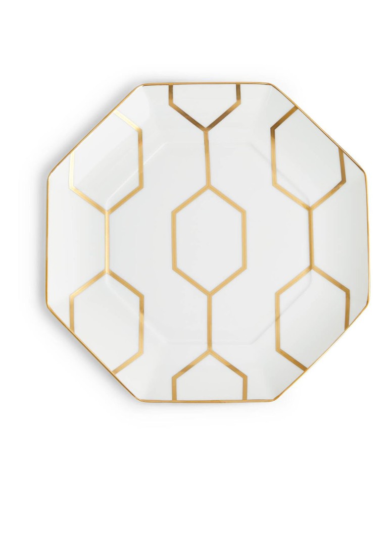 Wedgwood Gio Gold dinerbord 23 cm Wit - Deal