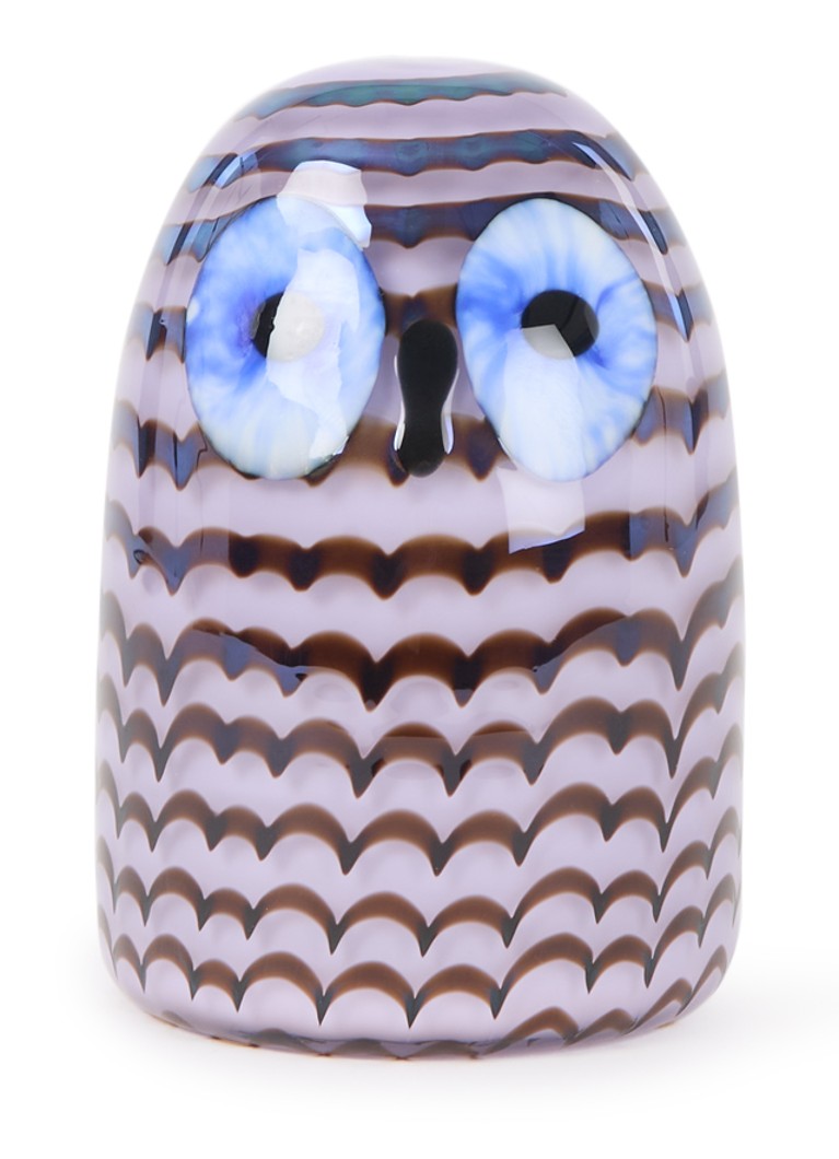 Iittala Owlet vogel van glas 10,5 cm Lila - Deal