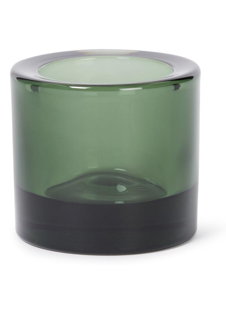 Iittala Kivi waxinelichthouder 6 cm Donkergroen - Deal