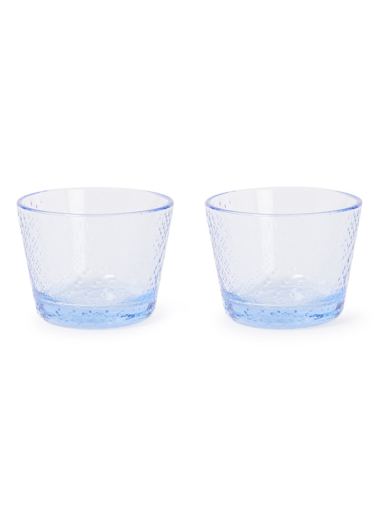 Iittala Tundra drinkglas 16 cl set van 2 Lichtblauw - Deal