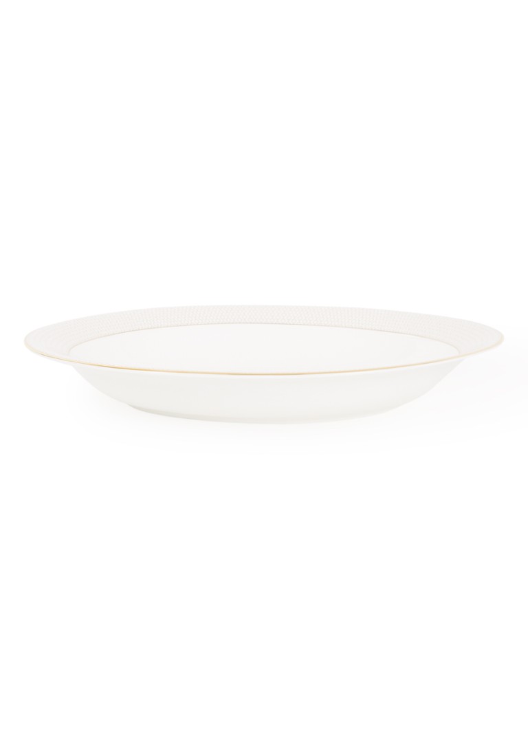 Wedgwood Gio Gold serveerschaal 33,5 cm Wit - Deal