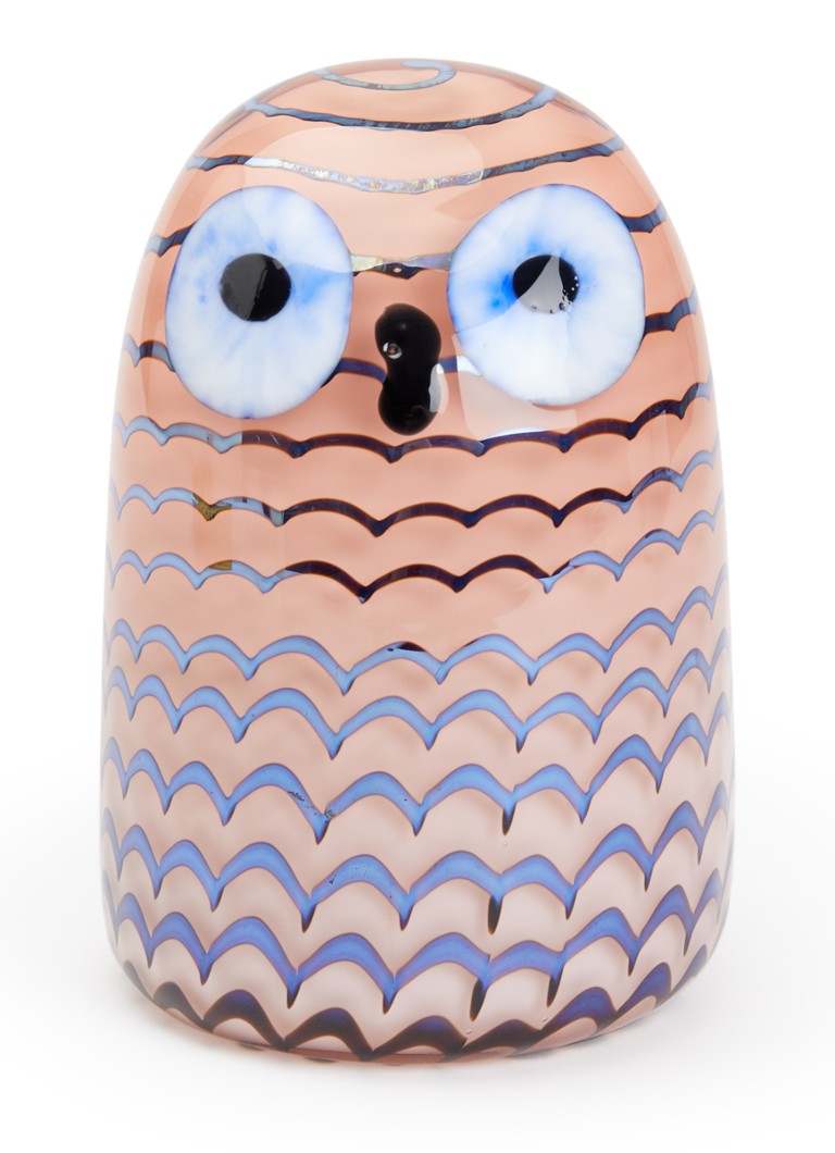 Iittala Birds by Toikka Owlet 10,5 cm Zalmroze - Deal