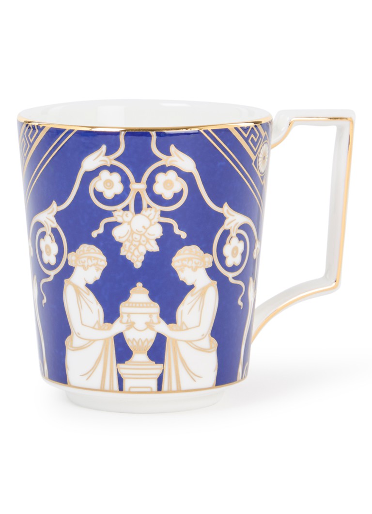 Wedgwood Renaissance Gold kopje 30 cl Donkerblauw - Deal