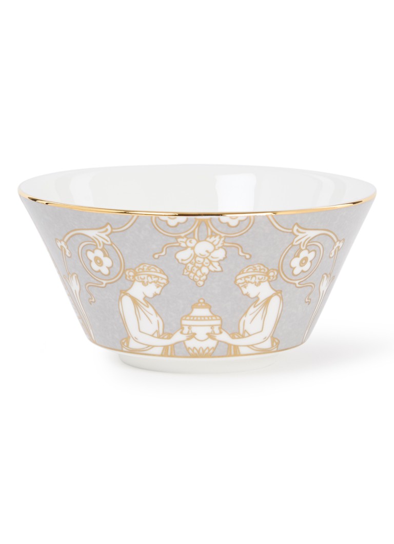 Wedgwood Renaissance Grey kom 11 cm Grijs - Deal