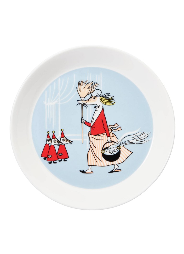 Arabia Moomin Fillyjonk ontbijtbord 19 cm Blauwgrijs - Deal