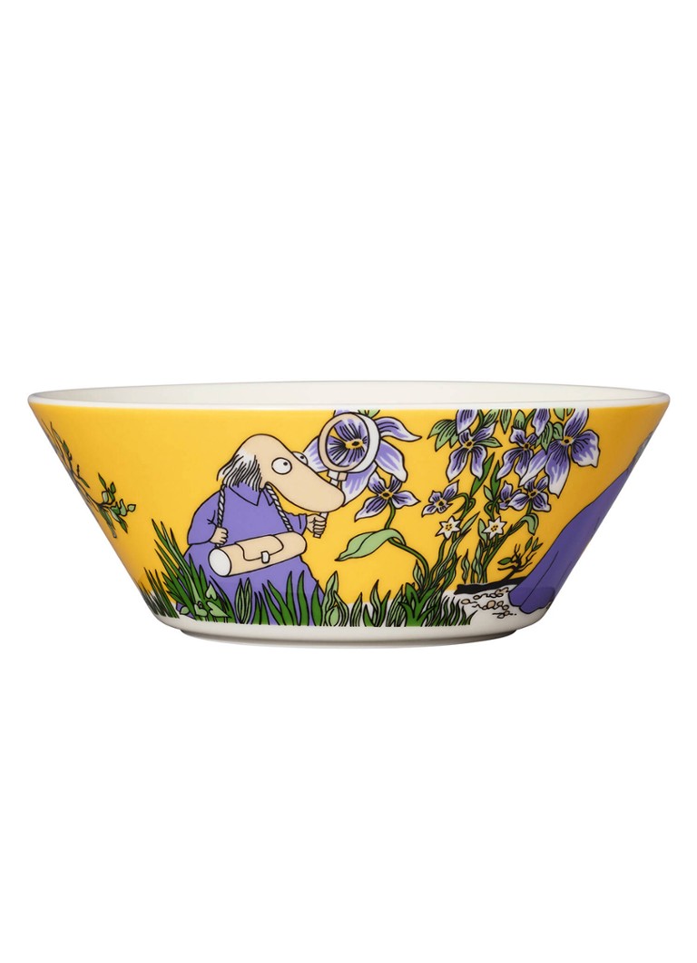 Arabia Moomin Hemulen kom 15 cm Geel - Deal