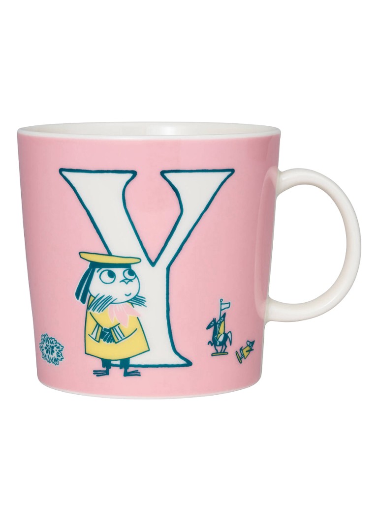 Arabia Moomin ABC Y mok 40 cl Roze - Deal