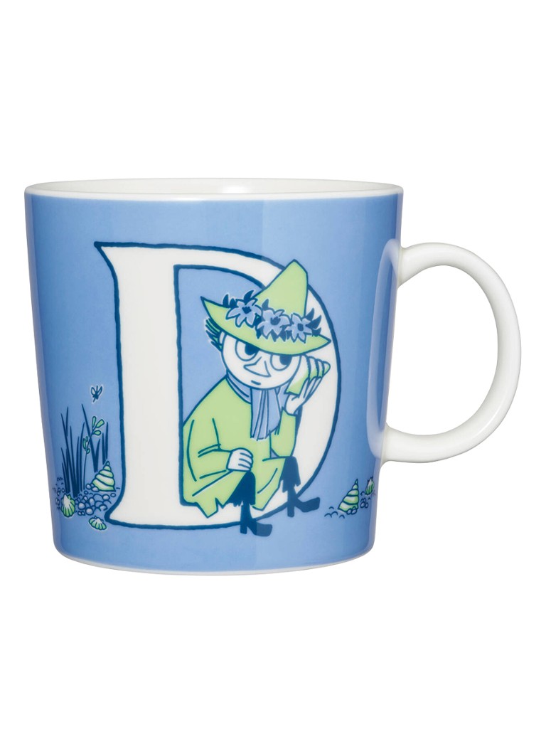 Arabia Moomin ABC D beker 40 cl Blauw - Deal