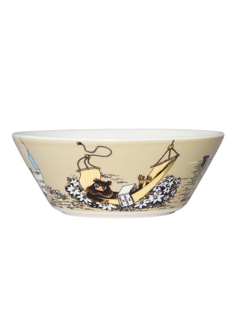 Arabia Moomin The Muskrat kom 15 cm Beige - Deal