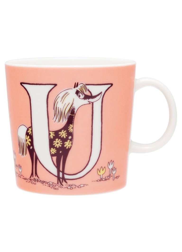 Arabia Moomin ABC U mok 40 cl Roze - Deal