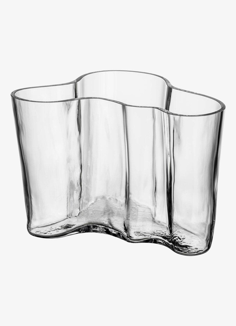 Iittala Alvar Aalto vaas 14 cm Transparant - Deal