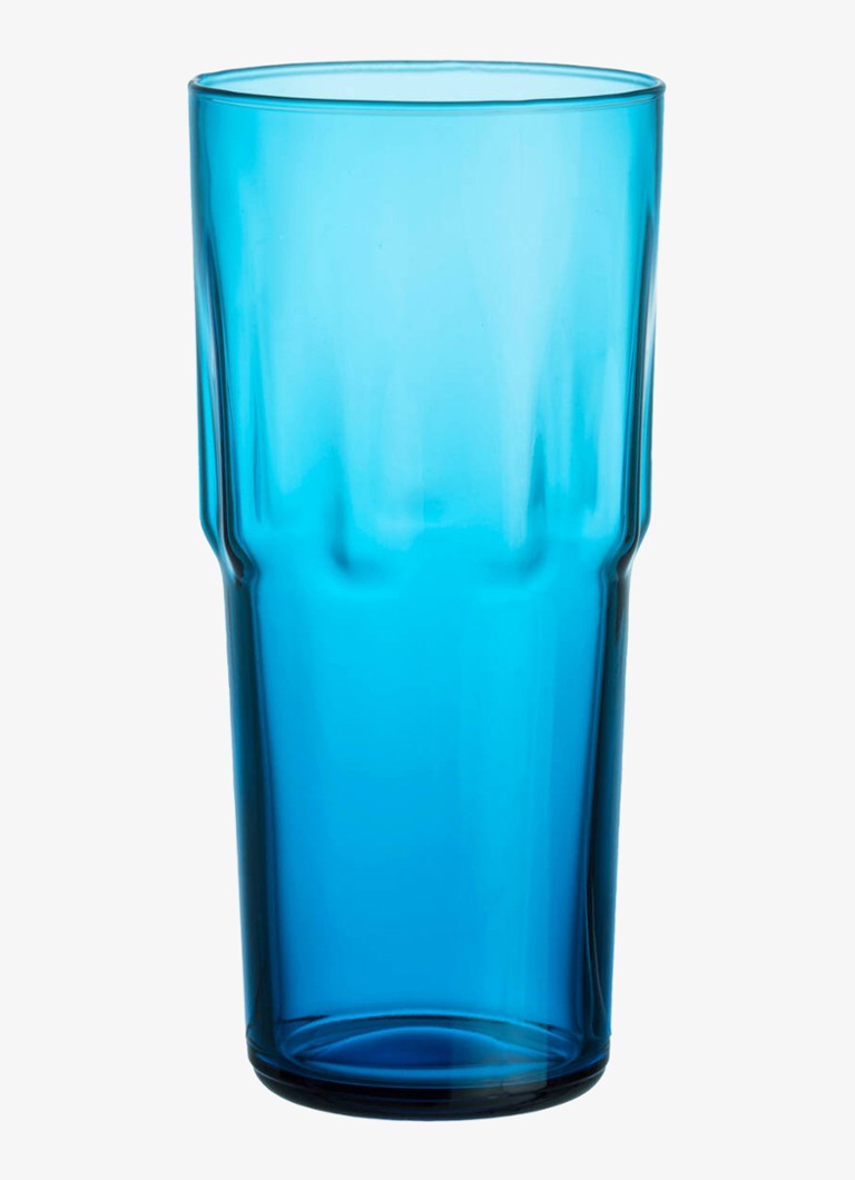 Iittala Solare hoog glas 39 cl elektrisch blauw set van 2 Blauw - Deal
