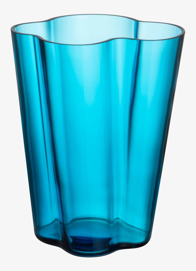 Iittala Alvar Aalto vaas 27 cm Blauw - Deal