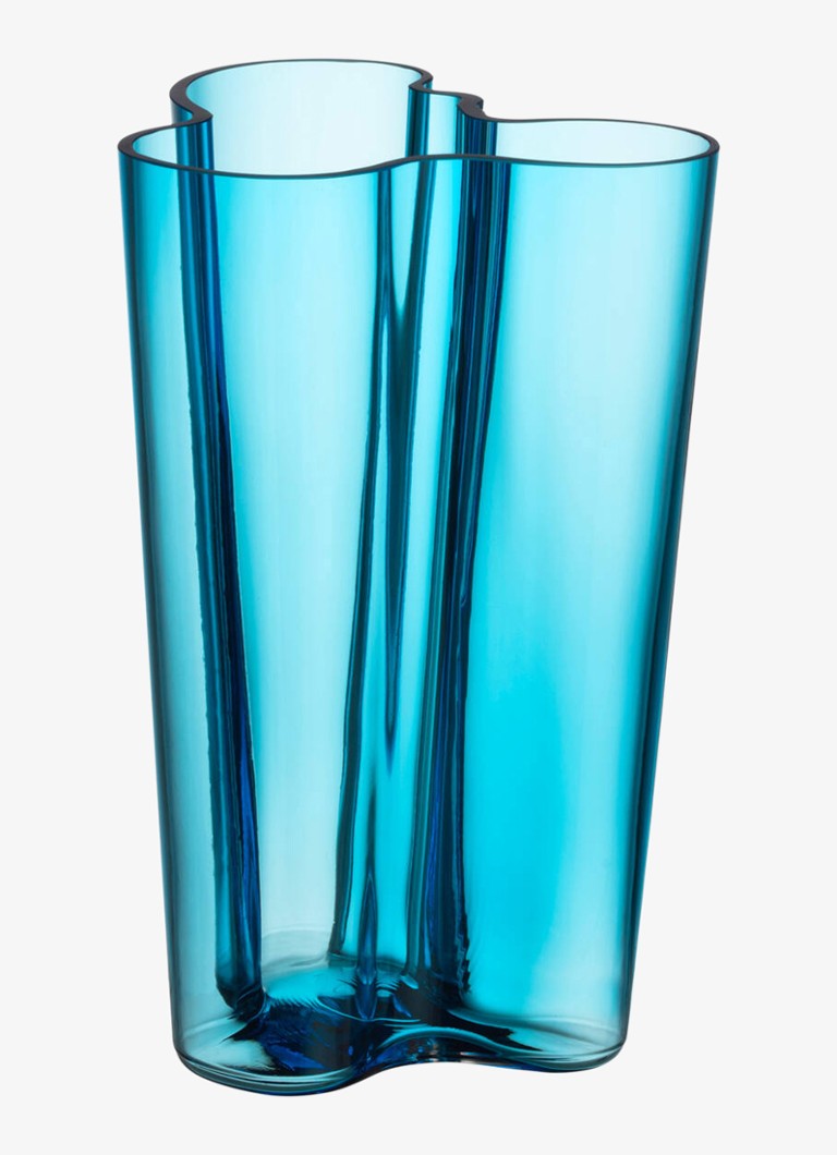 Iittala Alvar Aalto vaas 25,1 cm Blauw - Deal