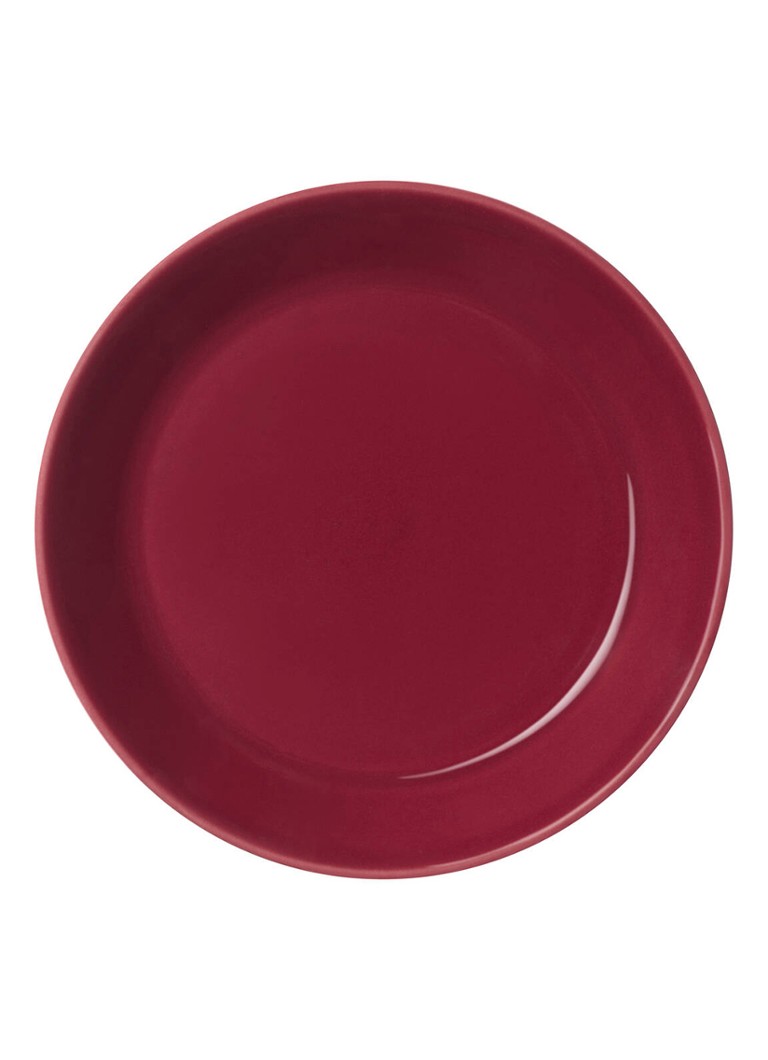 Iittala Teema gebaksbordje 17 cm Kersenrood - Deal