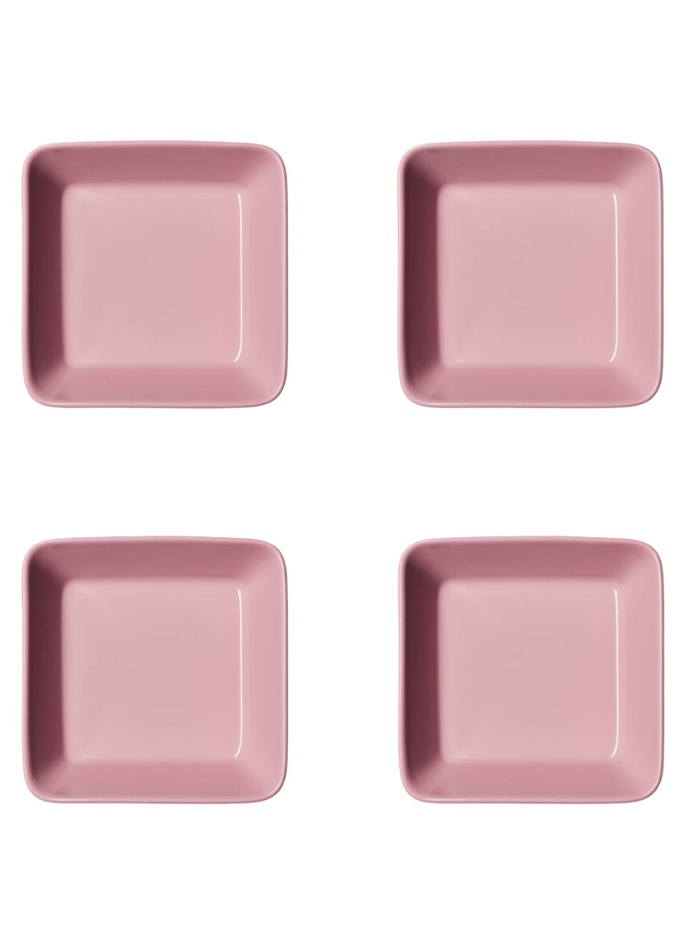 Iittala Teema schaal 12 cm set van 4 Roze - Deal