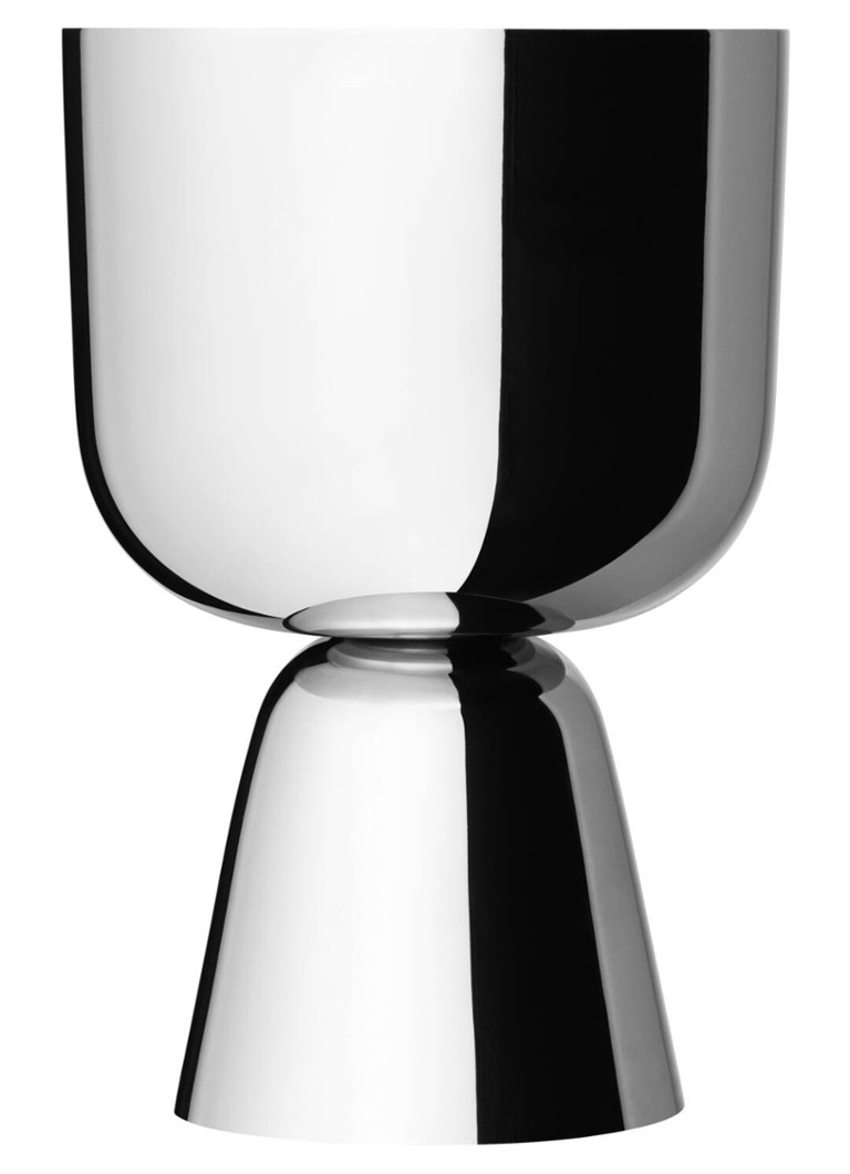 Iittala Nappula bloempot voor binnen 19 x 12,5 cm Zilver - Deal
