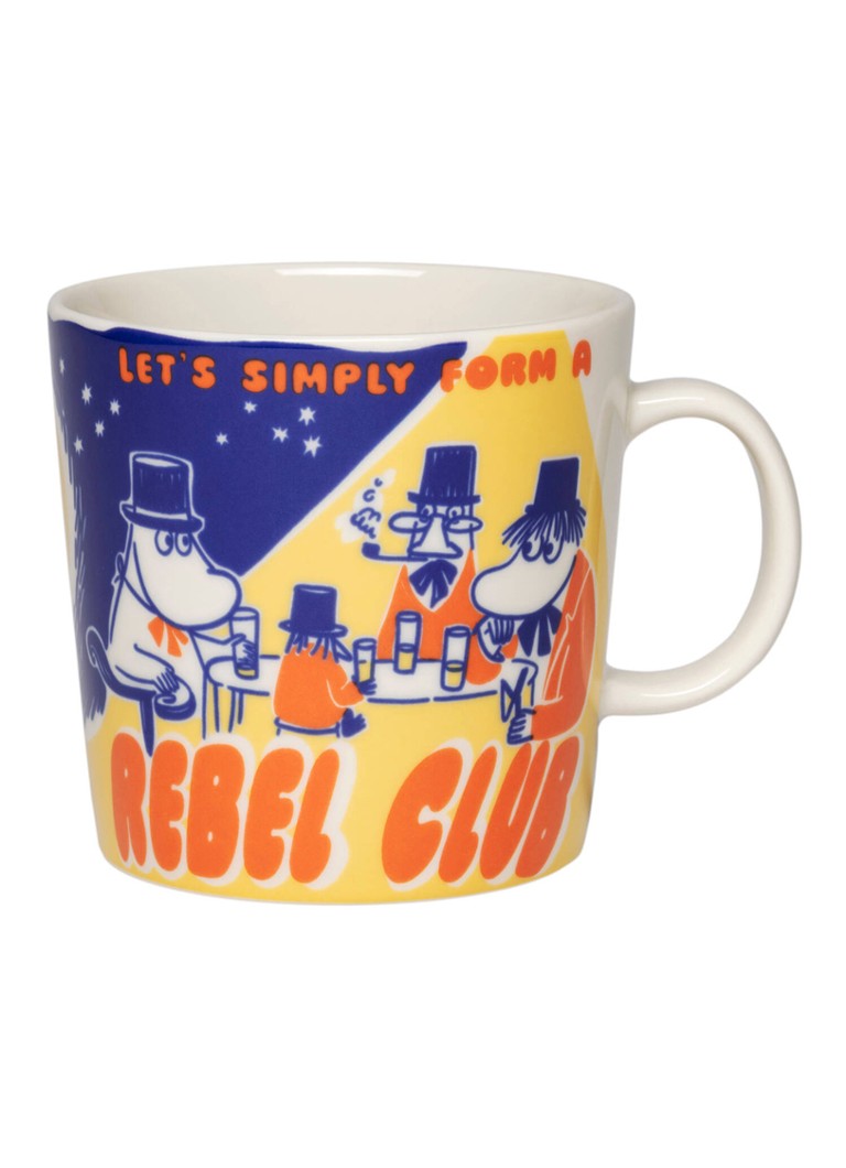 Moomin Arabia Moomin Rebel Club mok 40 cl Blauw - Deal