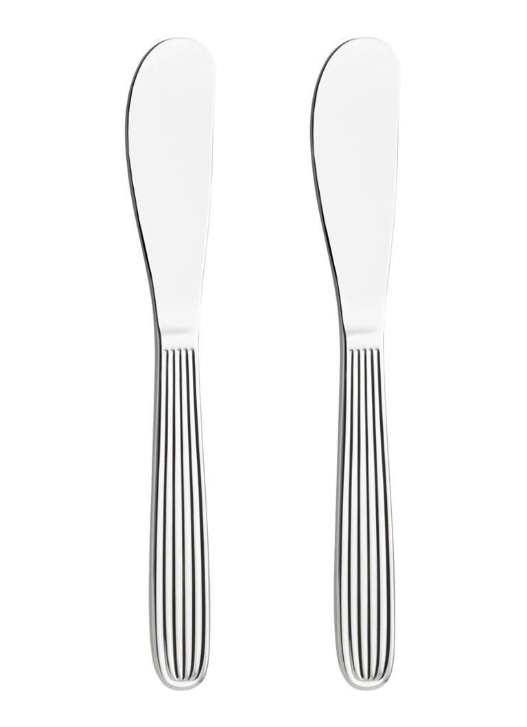 Iittala Scandia botermessenset 2-delig Zilver - Deal