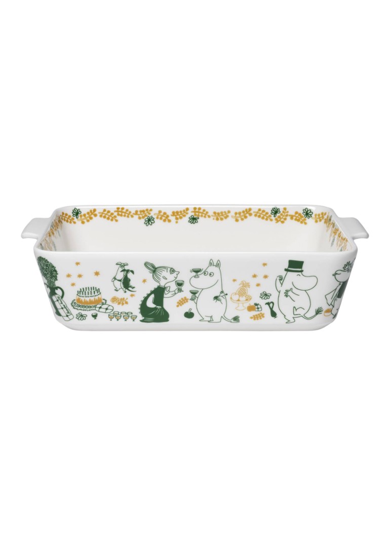 Moomin Arabia Moomin Gift of Love ovenschaal 23,3 cm Gebroken wit - Deal