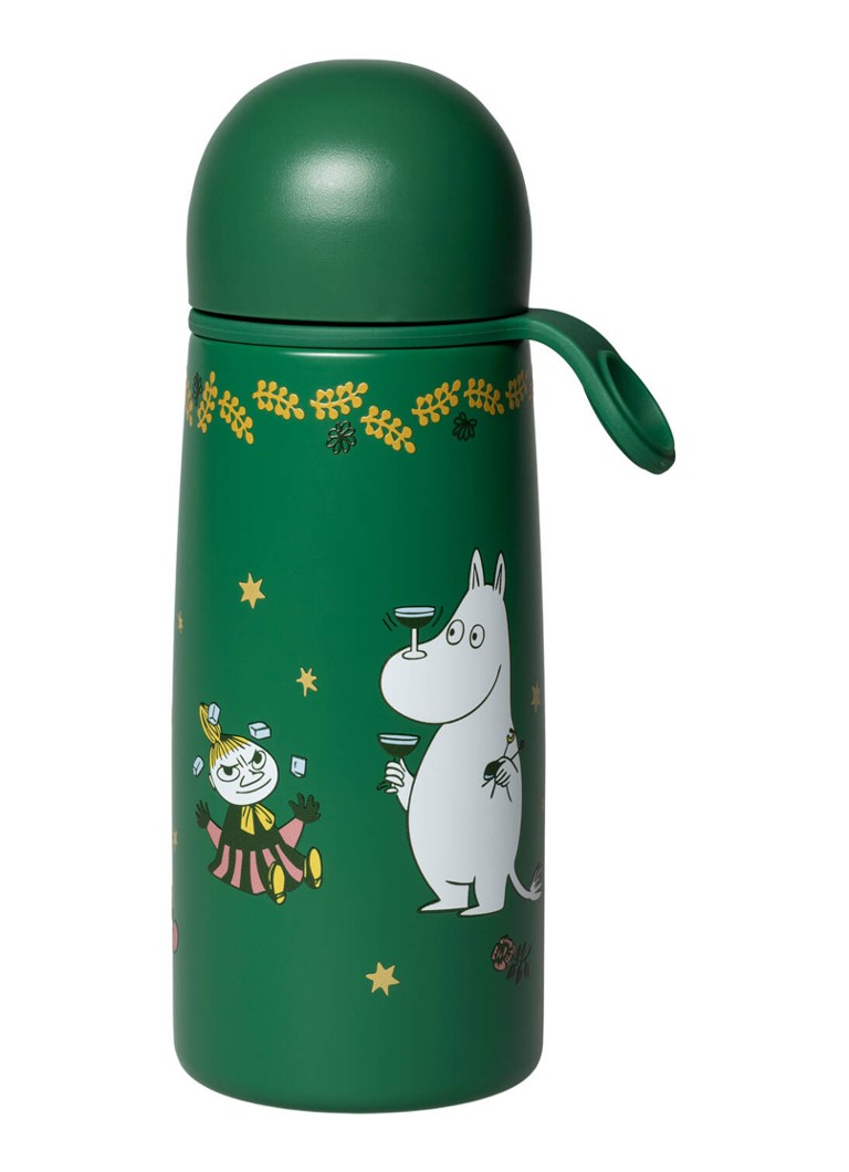 Moomin Arabia Moomin Gift of Love thermosfles 0,4 liter Donkergroen - Deal