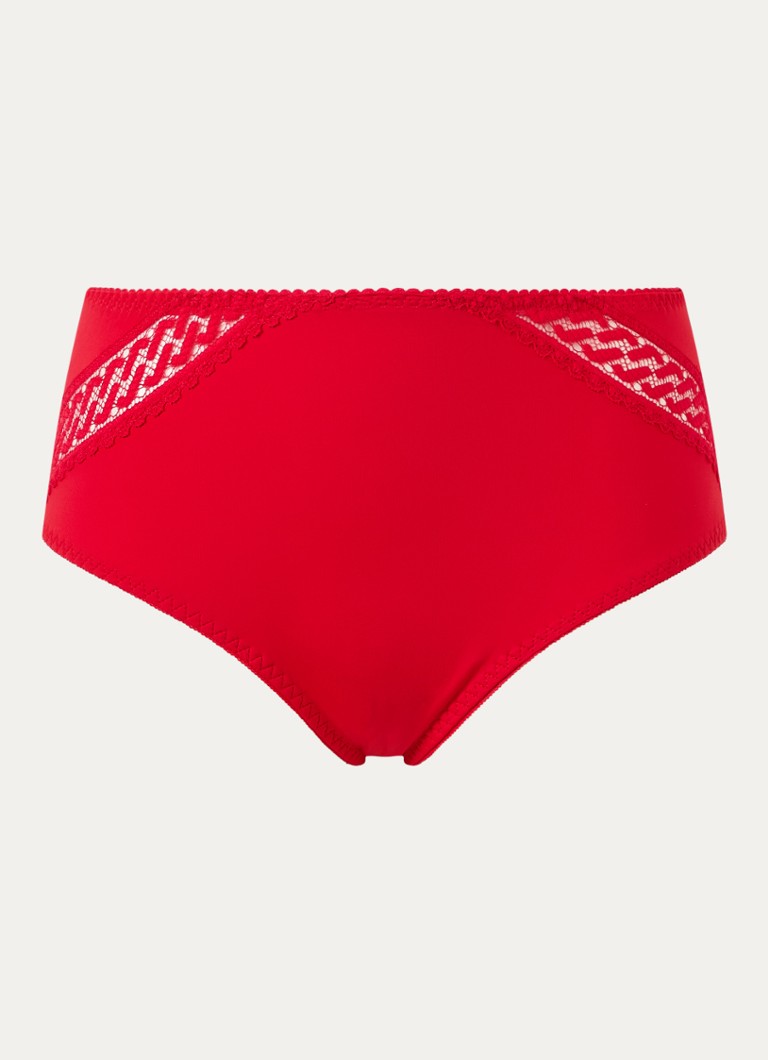 PrimaDonna Dames Montara slip met kant in de kleur Rood