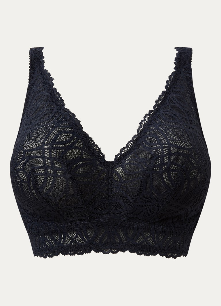 PrimaDonna Dames Salerno bralette van kant in de kleur Donkerblauw