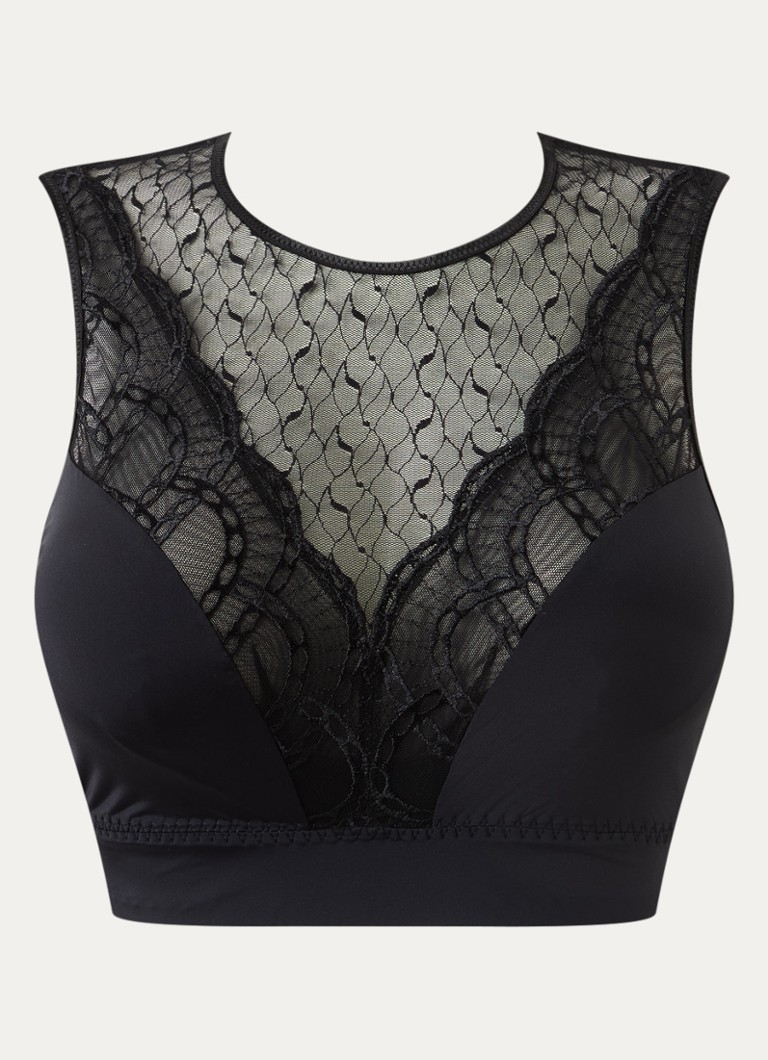 PrimaDonna Dames Naica bralette met kant in de kleur Zwart