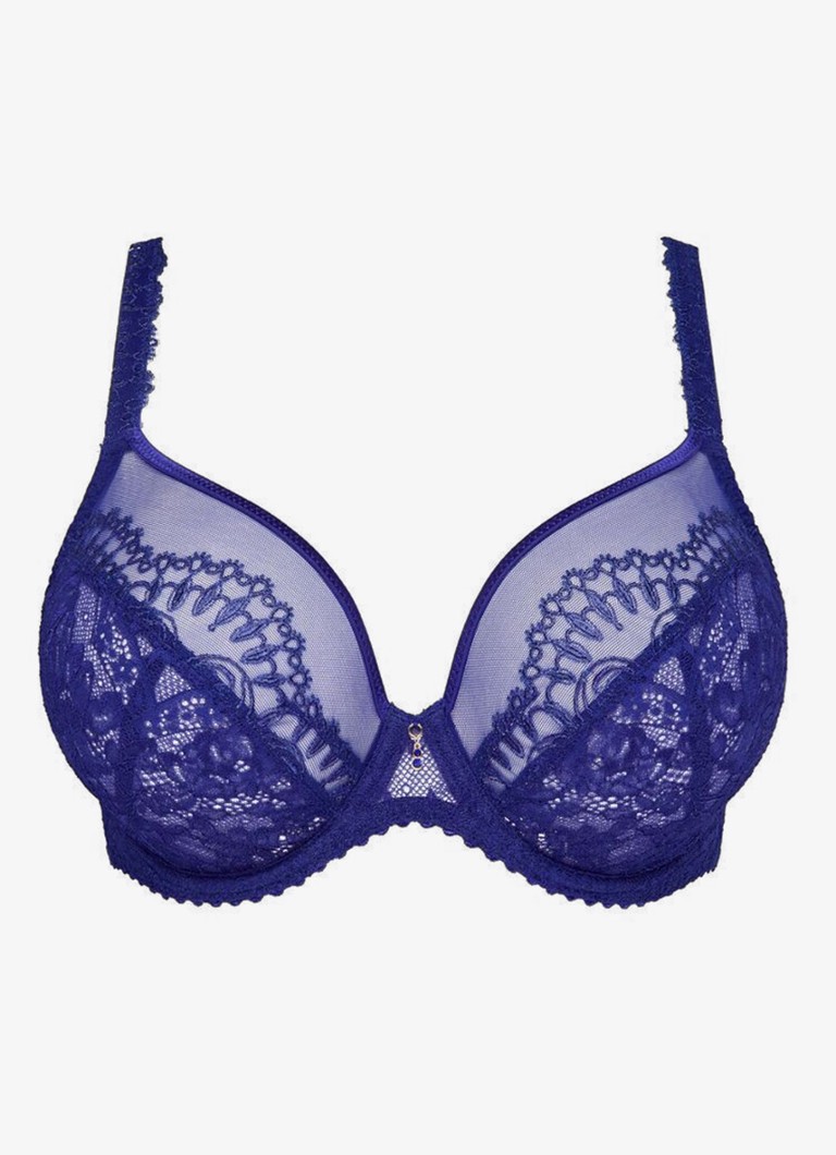 PrimaDonna Dames Shimla plunge bh in de kleur Donkerblauw