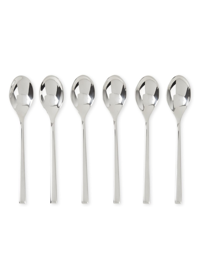 JURA Koffielepel 6-delig Zilver - Deal