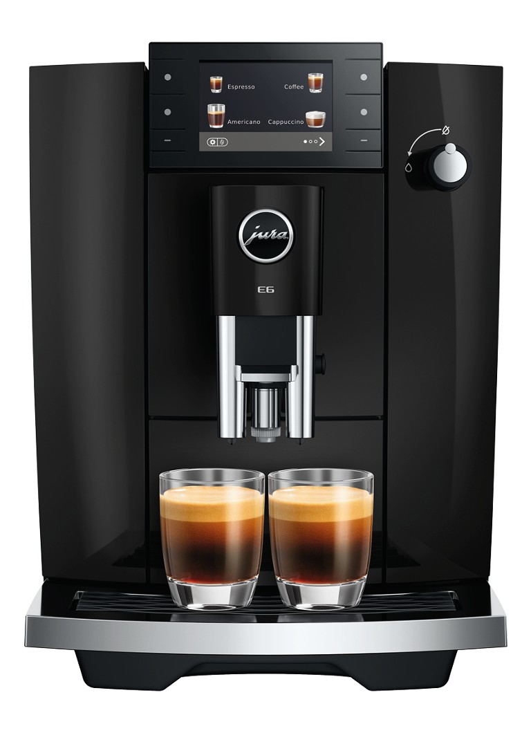 JURA E6 Piano Black (ED) volautomatische koffiemachine Zwart - Deal