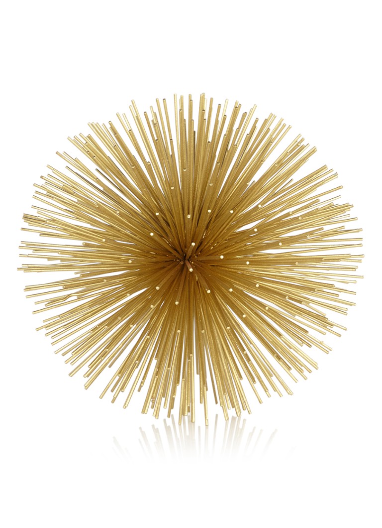 POLSPOTTEN Prickle Small decoratie van messing Goud - Deal